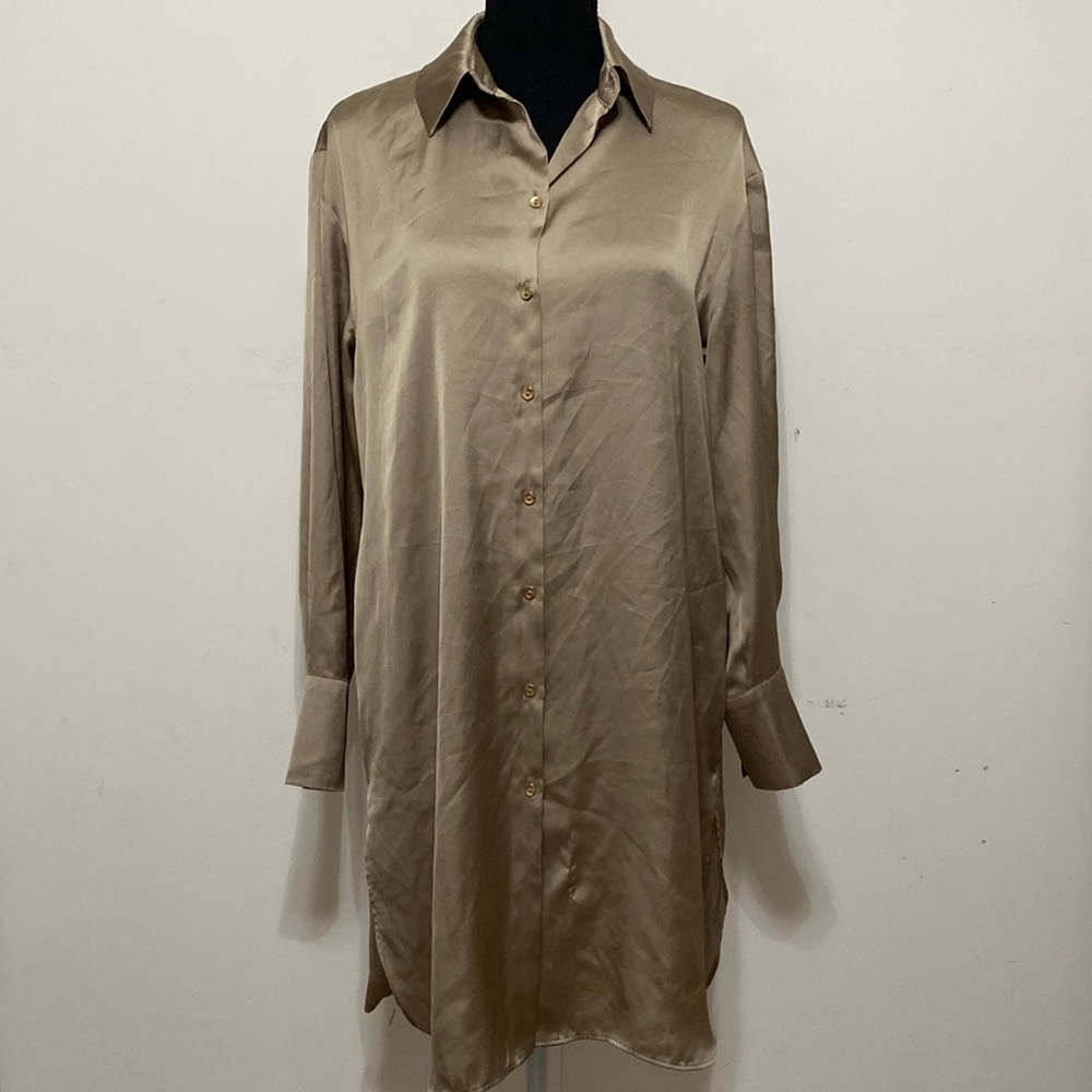 Zara satin dress